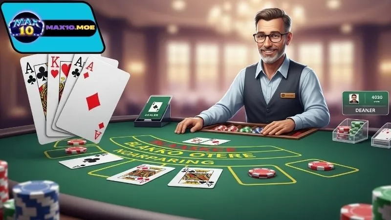 Blackjack Max10 – Chơi bài trí tuệ, thắng lớn cực nhanh 4 Mẹo chơi Blackjack Max10 hiệu quả